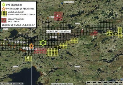 Figure 1 (CNW Group/Visible Gold Mines Inc.)