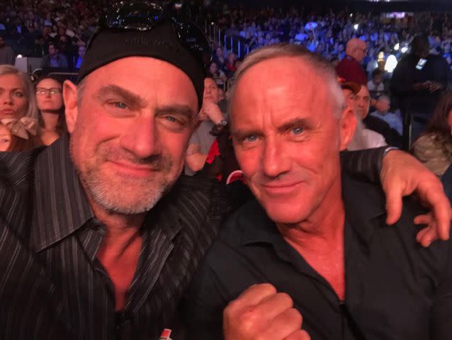 <p>Chris Meloni/Instagram</p> Christopher Meloni and Robert Burke