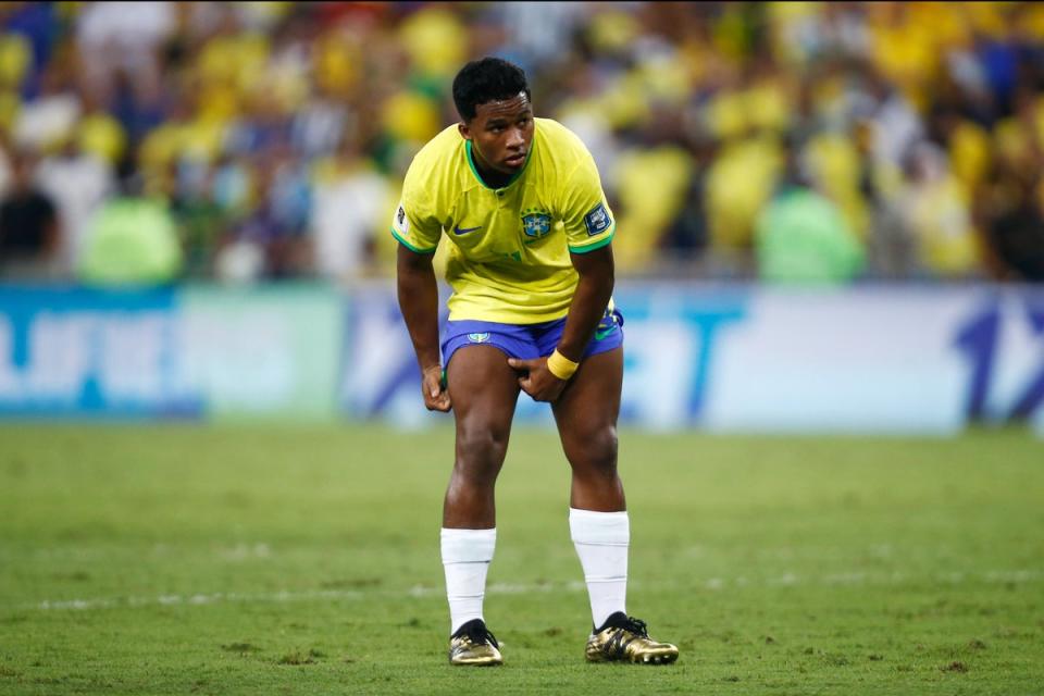 Endrick made his debut for Brazil in November (Getty Images)