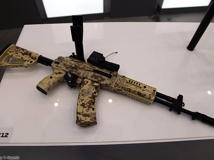 5,45mm_AK 12_6P70_assault_rifle_at_Military technical_forum_ARMY 2016_03