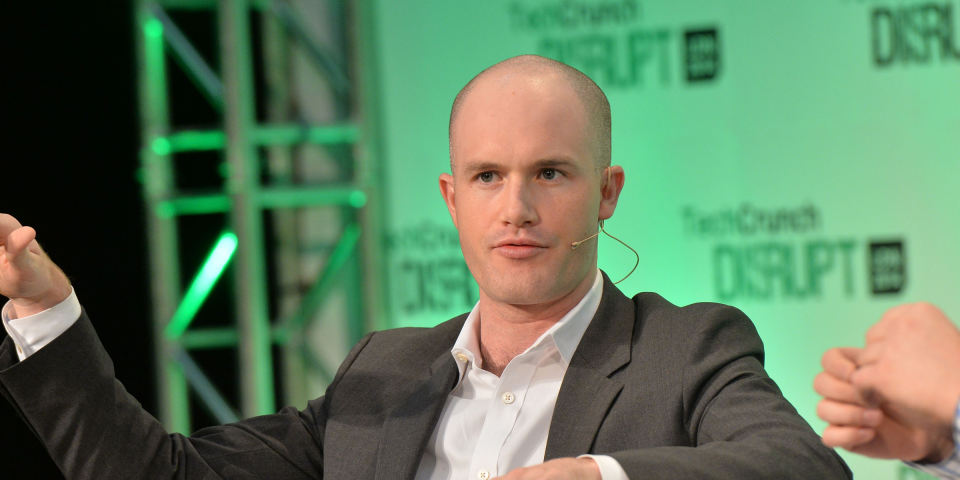 Brian Armstrong, CEO de Coinbase.