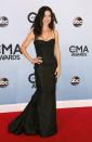 Joy Williams poses on arrival at the 47th Country Music Association Awards in Nashville, Tennessee November 6, 2013. REUTERS/Eric Henderson (UNITED STATES - Tags: ENTERTAINMENT)