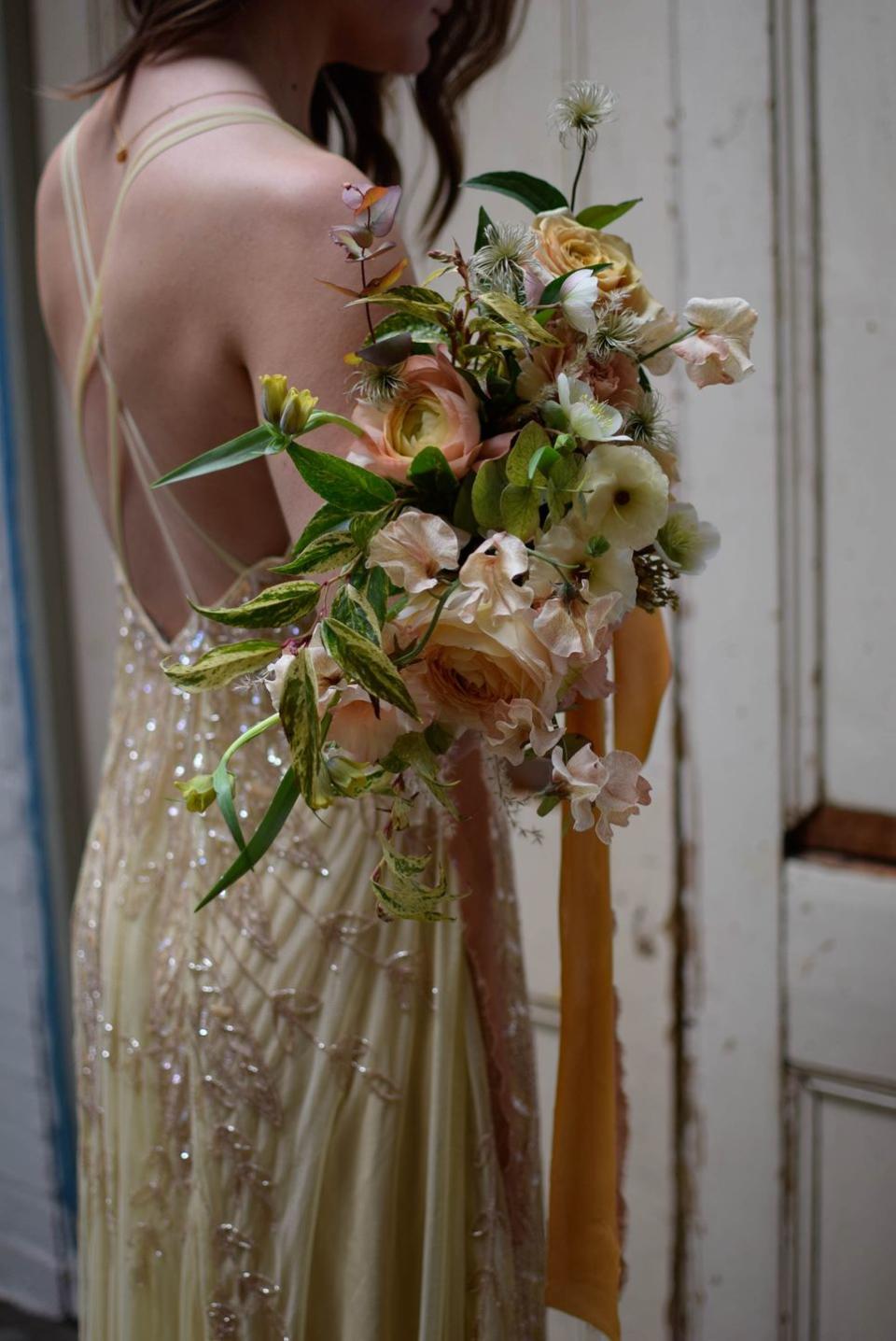 <p>Floral delivery service Petalon keep things simple when it comes to wedding flowers, offering just two different types of service. </p><p>The first is a wedding package including beautiful bouquets, buttonholes and table flowers which a bride or groom selects from a menu, choosing from one of four colour palettes. The second is a bespoke design, whether it be for flower arches, flower clouds or installations, which includes a one-to-one chat with its experts.</p><p>Oh, and did we mention its flowers deliveries are done by bicycle seven days a week, with flowers wrapped in hessian with a small water supply.</p><p>Click <a href="http://www.petalon.co.uk" rel="nofollow noopener" target="_blank" data-ylk="slk:here;elm:context_link;itc:0;sec:content-canvas" class="link ">here</a> to find out more.</p>