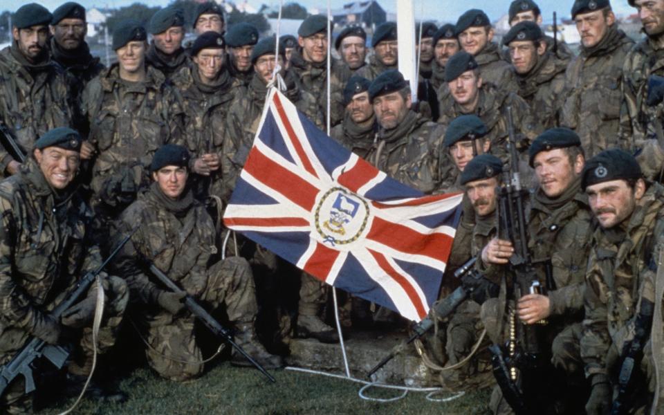 Großbritannien begann 1982 den Krieg um die Falklandinseln
