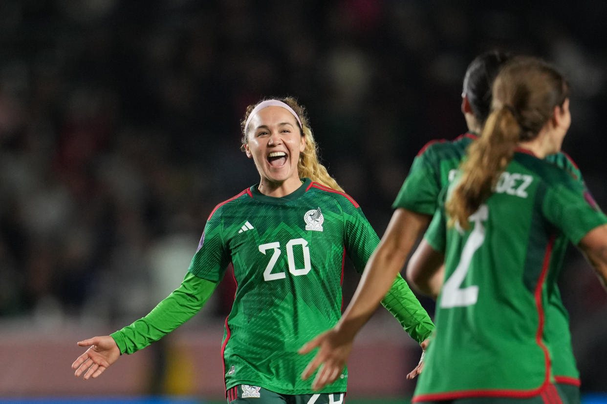 México venció a EEUU con dos goles antológicos, uno de Mayra Pelayo y otro de Lizbeth Ovalle. (Brad Smith/ISI Photos/USSF/Getty Images)