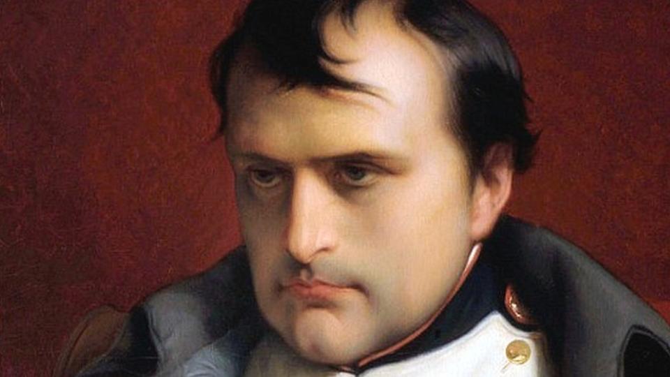 畫家保羅·德拉羅什（Paul Delaroche）筆下的法蘭西人的皇帝拿破侖一世（Napoleon I, Emperor Of The French）