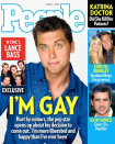 <p>NSYNC singer Lance Bass came out in 2006 and posed for the cover of People Magazine.<br>(Photo: People Magazine) </p>