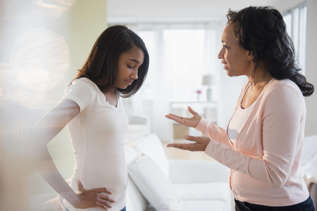 Set boundaries with your family for how to talk about your career. (Photo: JGI/Jamie Grill via Getty Images)