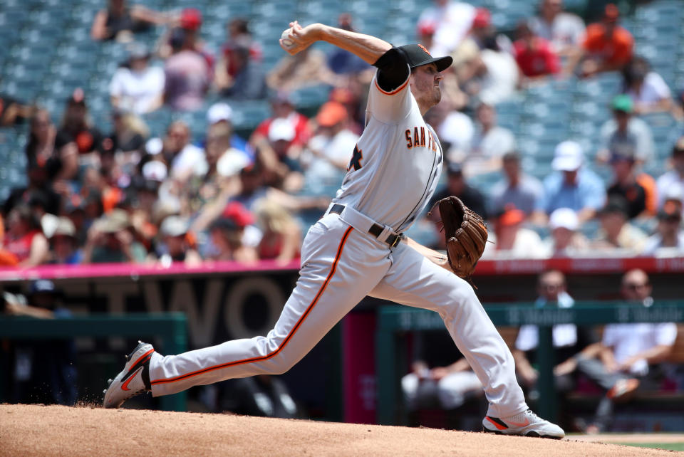 Kevin Gausman。(Photo by Katelyn Mulcahy/Getty Images)