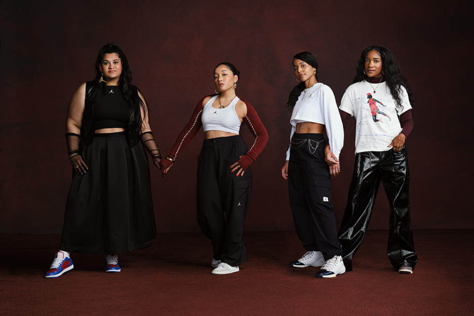 The New York women from the North America Jordan Women’s Collective class of 2023. - Credit: Courtesy of Jordan Brand