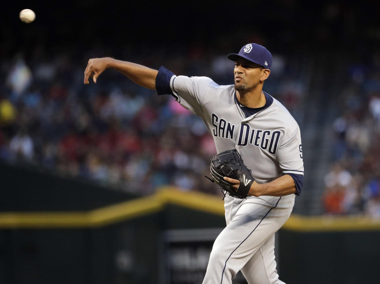 Tyson Ross looks completely healthy again and is a must-add in fantasy leagues (AP Photo).