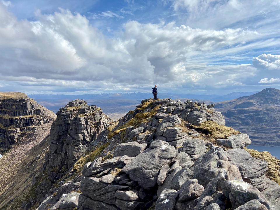 Mr Gardner said the hills have helped him cope with his wife’s Alzheimer’s disease (Nick Gardner Collection/PA)