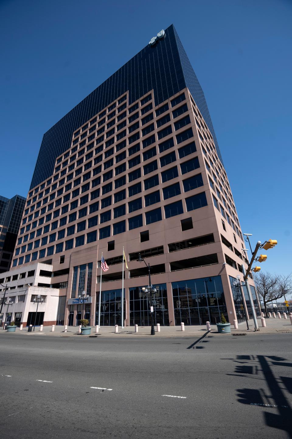 (Right) 3 Penn Plaza East in Newark on Tuesday, March 21, 2023. 