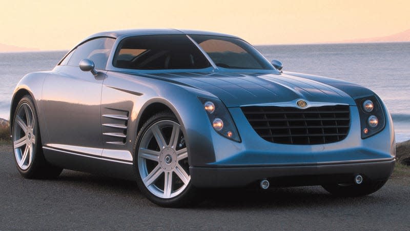 2001 Chrysler Crossfire concept front quarter view