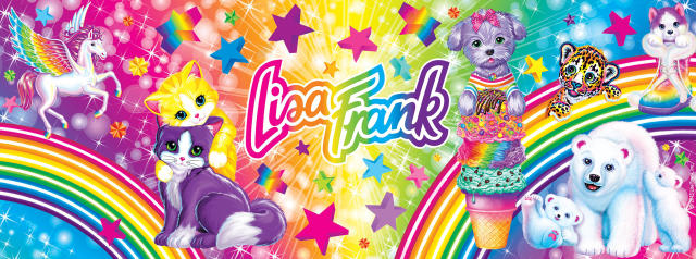 Lisa Frank Round Makeup Brushes