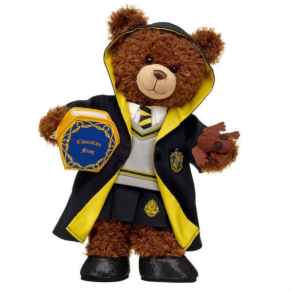 <p>buildabear.com</p><p><strong>$30.00</strong></p><p><a href="https://go.redirectingat.com?id=74968X1596630&url=https%3A%2F%2Fwww.buildabear.com%2Fharry-potter-bear-hufflepuff-chocolate-frog-gift-set%2F28954_28913_28923_29570_22920.html%3Fcgid%3Dcollections-shop-by-character-harry-potter&sref=https%3A%2F%2Fwww.goodhousekeeping.com%2Fholidays%2Fgift-ideas%2Fg23595566%2Fharry-potter-gifts%2F" rel="nofollow noopener" target="_blank" data-ylk="slk:Shop Now;elm:context_link;itc:0;sec:content-canvas" class="link ">Shop Now</a></p><p>We can't get enough of this little bear! It comes dressed in the House uniform of choice, and a plush Chocolate Frog wristie that attaches to the paw. </p>