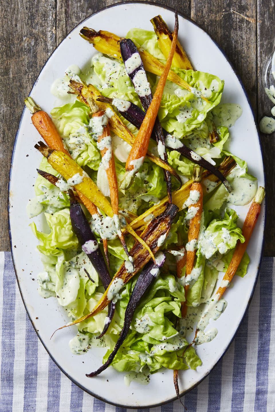 Green Goddess Carrot Salad