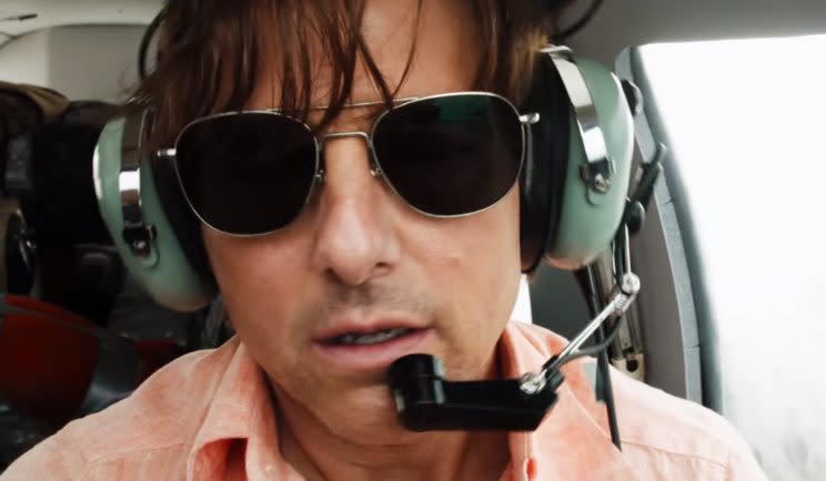 Tom Cruise as Barry Seal in American Made - Credit: Universal Pictures