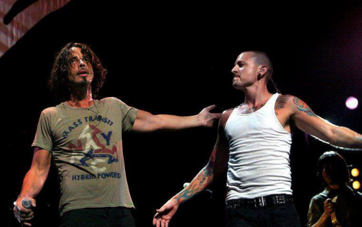 Chris Cornell of Soundgarden and Linkin Park's Chester Bennington (Facebook)