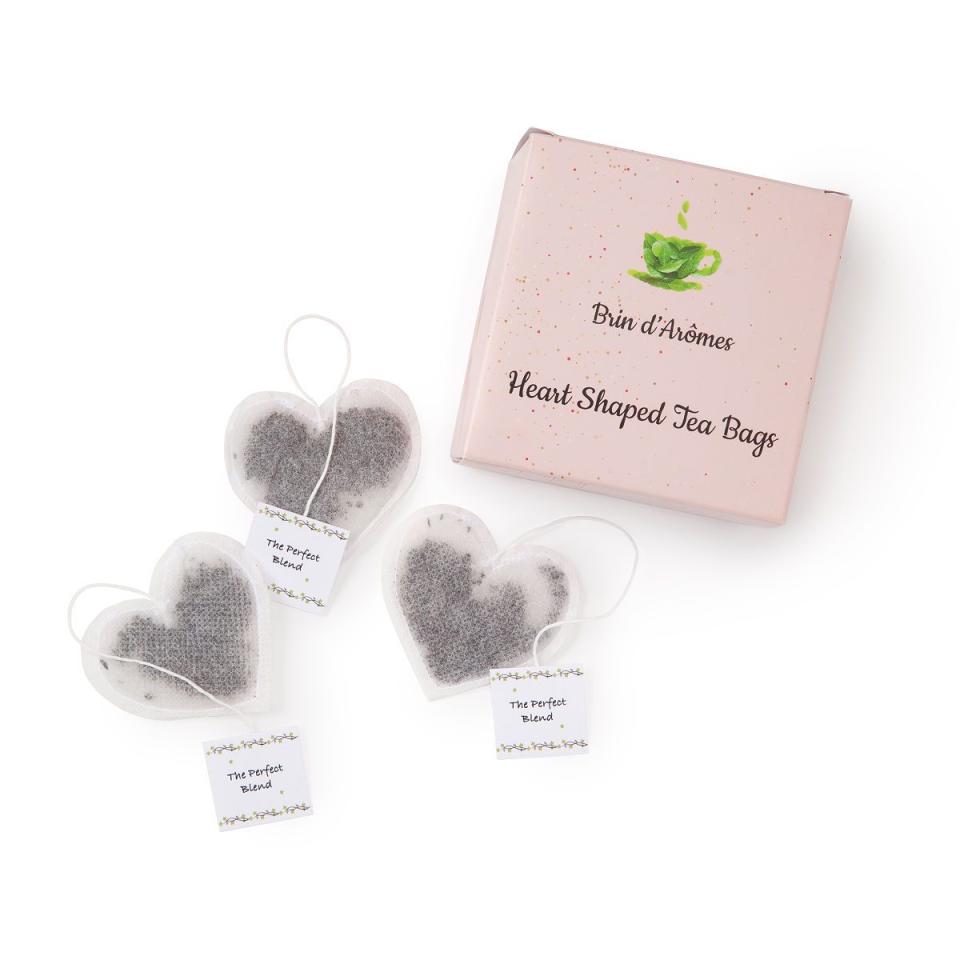 Heart-Shaped Tea Bags