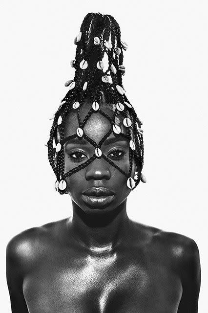 Beads and Braids.  SUPERSELECTED - Black Fashion Magazine Black Models  Black Contemporary Artists Art Black Musicians