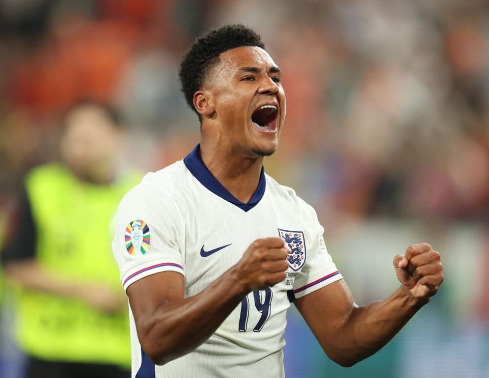 Super sub: Ollie Watkins came off the bench to net late, late winner (Getty Images)