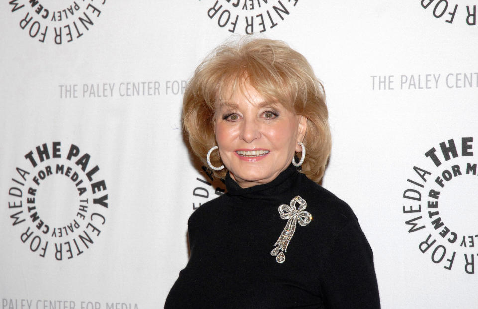 Barbara Walters attends the The Paley Center for Media's New York Gala at the Waldorf Astoria on Feb. 16, 2011, in New York City.  / Credit: Michael N. Todaro/FilmMagic/Getty Images