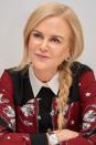 <p>If you thought that plaits were best left to those under the age of 20, let Nicole Kidman and her one-sided braid convince you otherwise. You can perfect your braiding technique by following this simple <a rel="nofollow noopener" href="https://www.harpersbazaar.com/uk/beauty/beauty-shows-trends/news/g37461/the-10-most-googled-beauty-questions-of-2016-answered/" target="_blank" data-ylk="slk:how-to guide;elm:context_link;itc:0;sec:content-canvas" class="link ">how-to guide</a> and find more inspiration in our <a rel="nofollow noopener" href="https://www.harpersbazaar.com/uk/beauty/hair/news/g36759/celebrity-braid-inspiration-hairstyles/" target="_blank" data-ylk="slk:braid gallery;elm:context_link;itc:0;sec:content-canvas" class="link ">braid gallery</a>. As for your product essentials, we'd recommend Hair By Sam McKnight's <a rel="nofollow noopener" href="https://www.cultbeauty.co.uk/hair-by-sam-mcknight-cool-girl.html?gclid=CjwKCAiArK_fBRABEiwA0gOOc9gV9GRrU11EWIsaFuI0TXLPeeHOE_xIkYaPUCzs23DrDYrIPuqLxxoCtCIQAvD_BwE&ef_id=CjwKCAiArK_fBRABEiwA0gOOc9gV9GRrU11EWIsaFuI0TXLPeeHOE_xIkYaPUCzs23DrDYrIPuqLxxoCtCIQAvD_BwE:G:s" target="_blank" data-ylk="slk:Cool Girl Texture Mist;elm:context_link;itc:0;sec:content-canvas" class="link ">Cool Girl Texture Mist</a> to add grip to your hair and Hersheson's <a rel="nofollow noopener" href="https://www.feelunique.com/p/Hershesons-Blonde-Small-Bands-25-pcs?" target="_blank" data-ylk="slk:Clear Hairbands;elm:context_link;itc:0;sec:content-canvas" class="link ">Clear Hairbands</a> to secure.</p>
