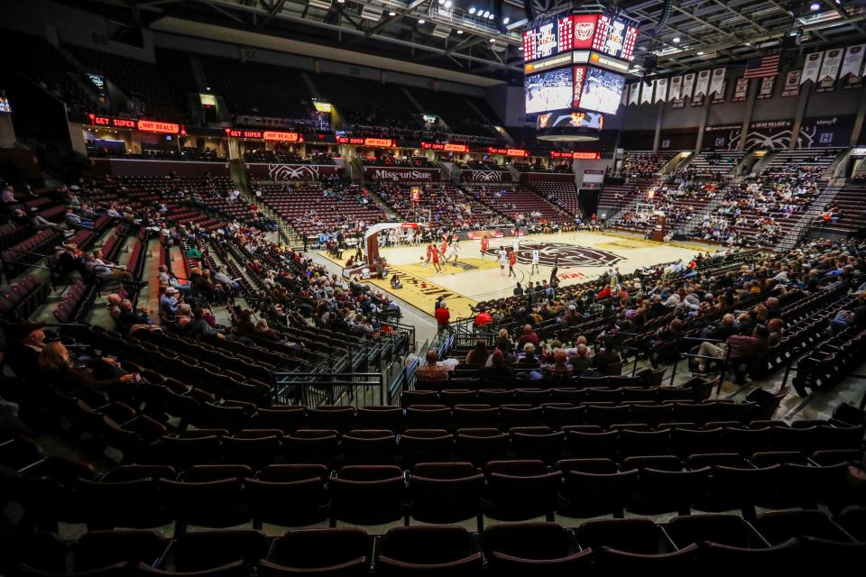 Missouri State fans watched the Bears defeat Illinois State 88-63 at JQH Arena on Wednesday, Jan. 19, 2022.