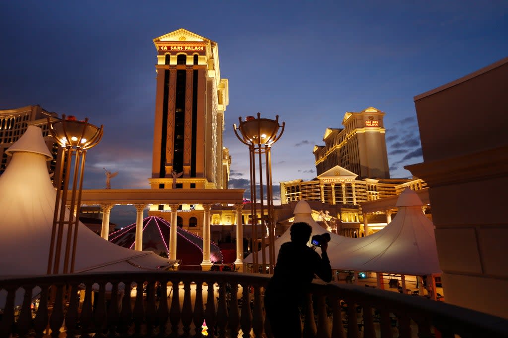 Caesars Entertainment Casino Theaters (Copyright 2018 The Associated Press. All rights reserved.)
