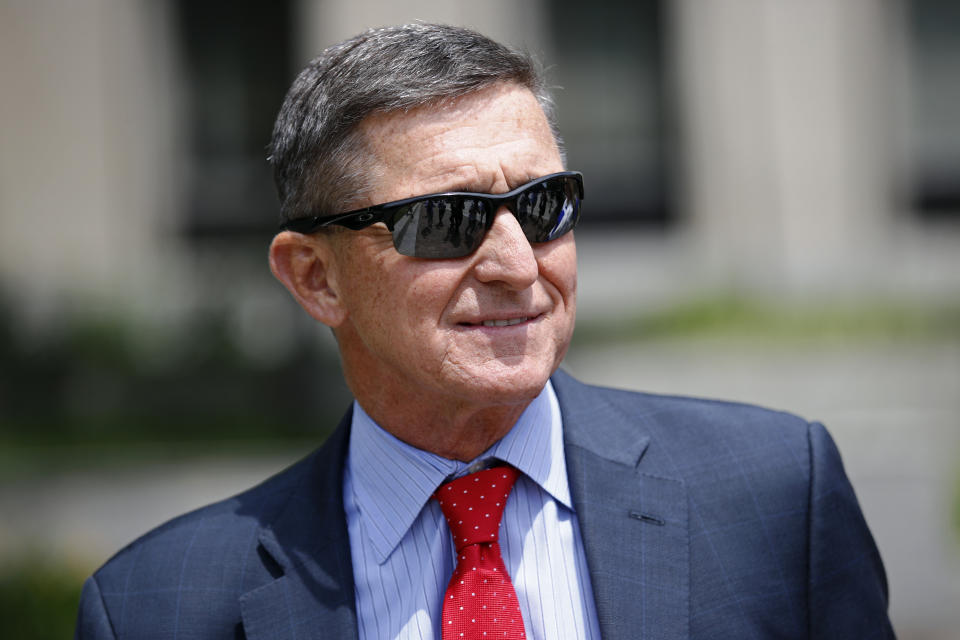 Michael Flynn, quien fue el primer asesor de Seguridad Nacional del presidente Donald Trump.  (AP Photo/Patrick Semansky)