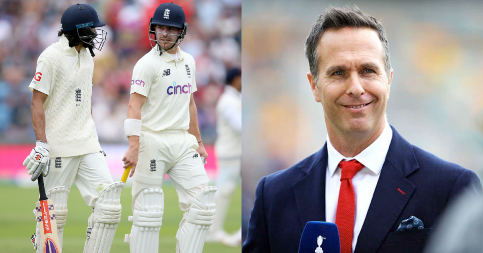 Michael Vaughan, Rory Burns, Haseeb Hameed