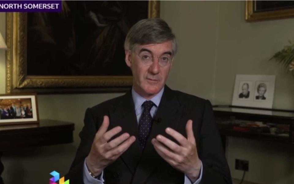 Sir Jacob Rees-Mogg, the former business secretary, speaks to the BBC tonight