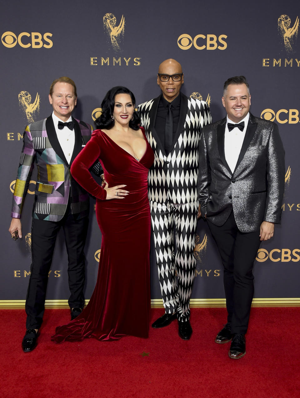 Image: Carson Kressley, Michelle Visage, RuPaul and Ross Mathews attend the 69th Annual Primetime Emmy Awards at Microsoft Theater on September 17, 2017 in Los Angeles, Calif. (John Shearer / WireImage)