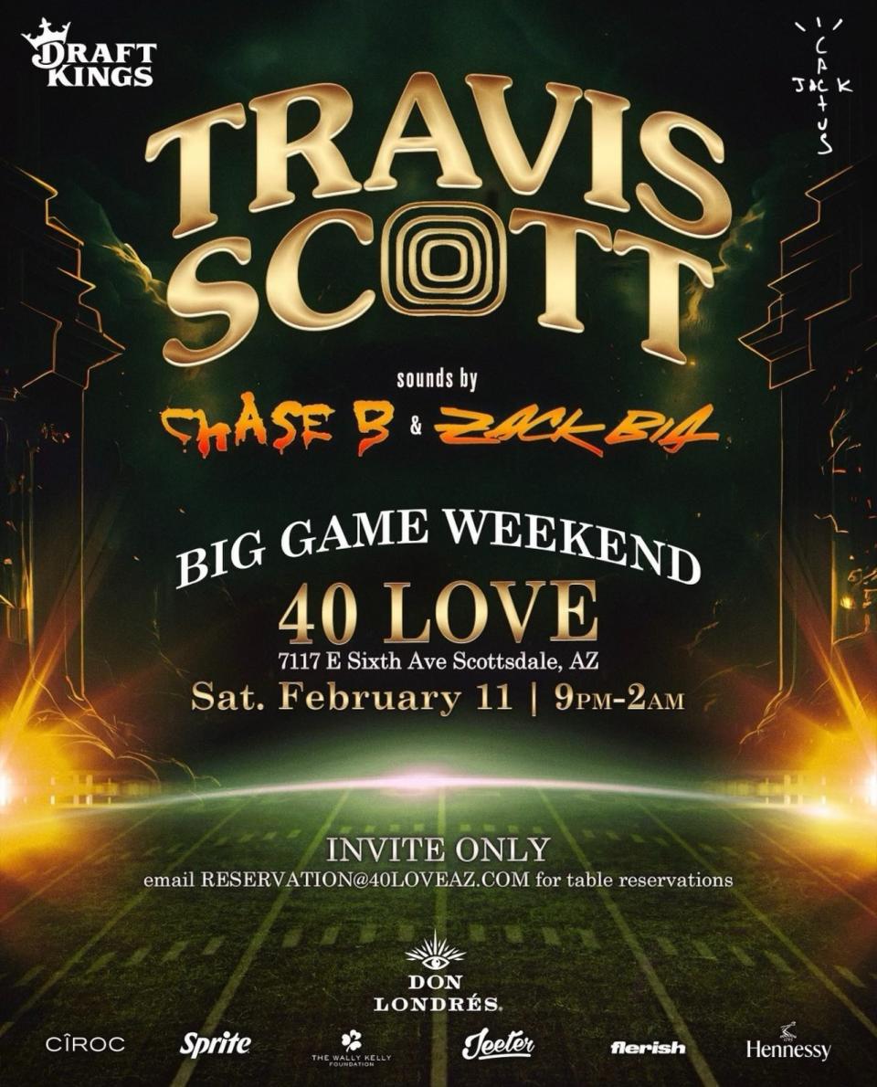 40 Love Big Game Weekend