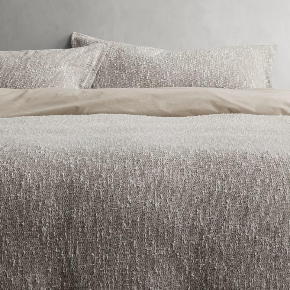 <p><a href="https://go.redirectingat.com?id=74968X1596630&url=https%3A%2F%2Fwww.arhaus.com%2Fproducts%2Fboucle-duvet&sref=https%3A%2F%2Fwww.elle.com%2Ffashion%2Fshopping%2Fg46676320%2Fbest-luxury-duvet-covers%2F" rel="nofollow noopener" target="_blank" data-ylk="slk:Shop Now;elm:context_link;itc:0;sec:content-canvas" class="link ">Shop Now</a></p><p>Boucle Duvet</p><p>arhaus.com</p><p>$349.00</p>