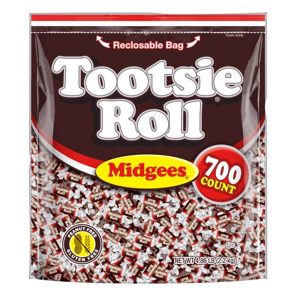 Tootsie Rolls, best halloween candy