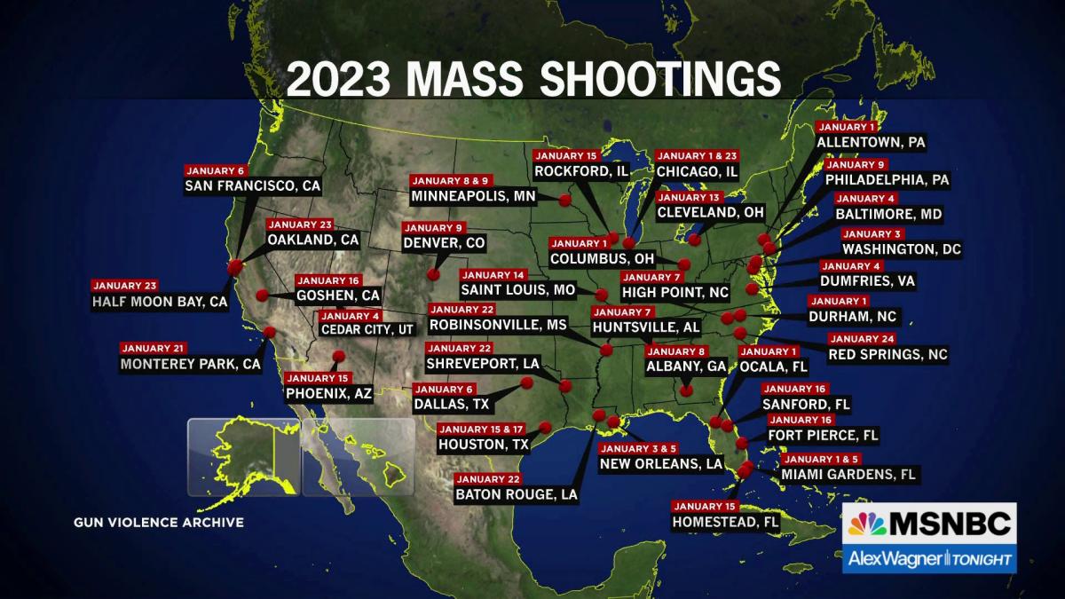 Deadly start to 2023 as mass shootings pervade nation