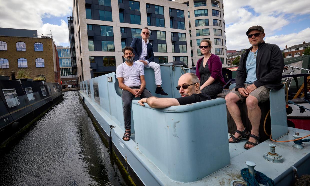 <span>Residents of Ice Wharf Marina, owned by the Canal and River Trust, face annual mooring bills of about £15,000.</span><span>Photograph: David Levene/The Guardian</span>