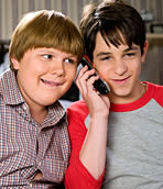 Zachary Gordon and Robert Capron