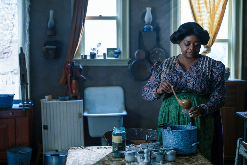 In "Self Made," Octavia Spencer plays Madam C.J. Walker, an entrepreneur who started a successful hair care line for African American women.