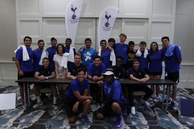 Tottenham Hotspur have been supporting the Special Olympics for 10 years