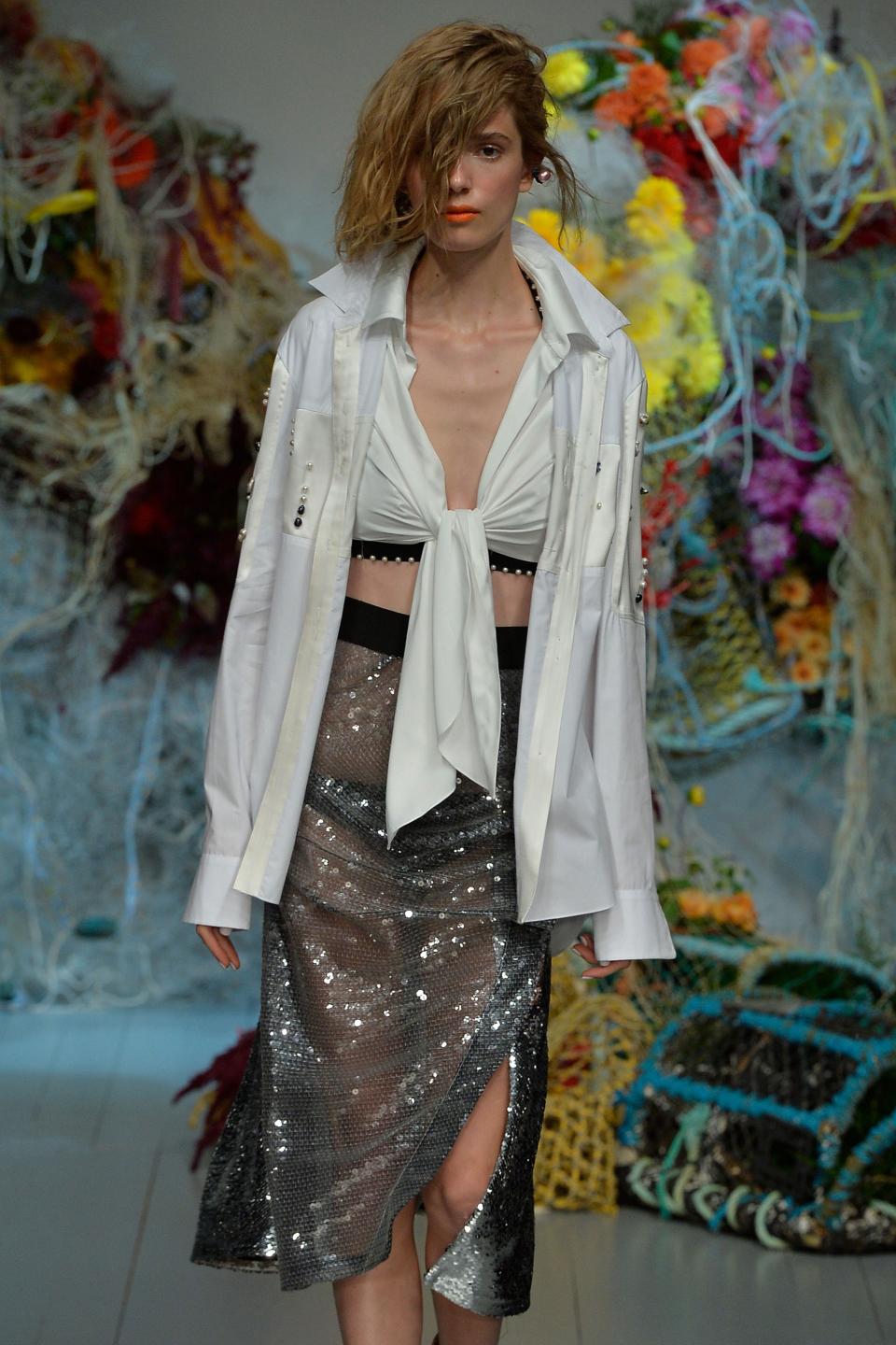 Fyodor Golan Splashes Down in London With an Ocean-Centric and Awareness-Raising Spring Collection