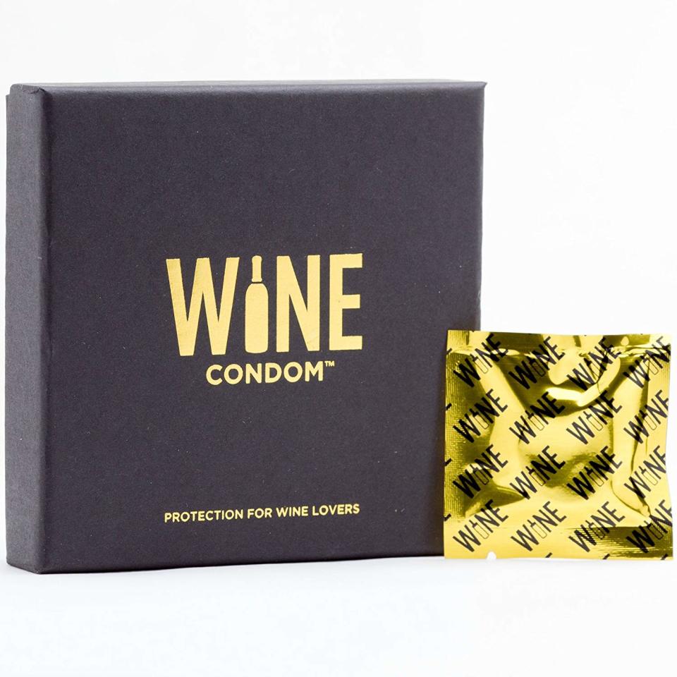 Wine Condoms. (Photo: Amazon)