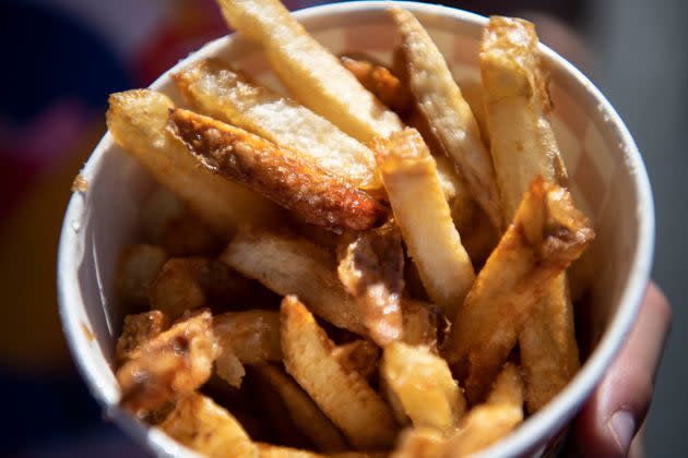 Fries at the Apple Scrapple Festival. (Photo: Damon Dahlen/HuffPost)