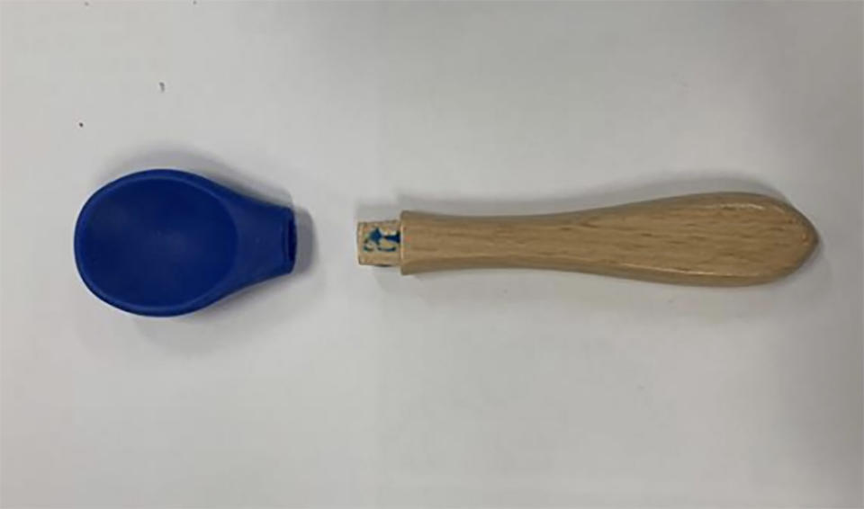 A Weet-Bix Little Kids Essentials Bowl Giveaway spoon is pictured.