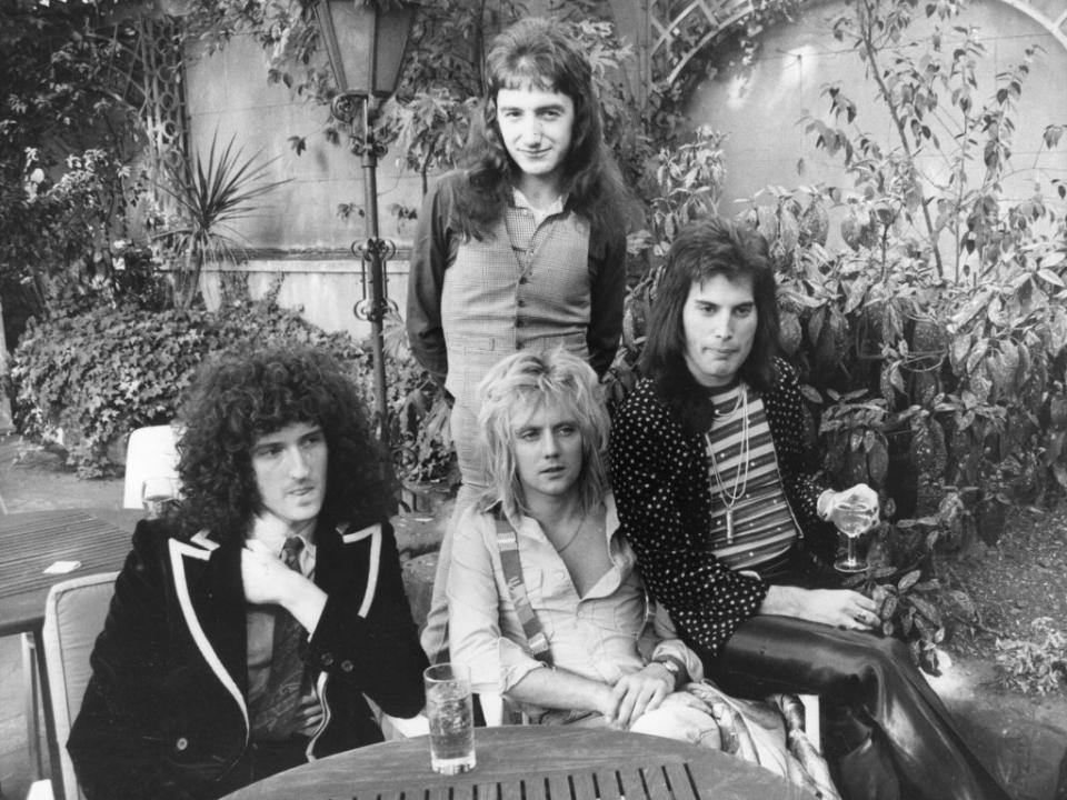 Queen en 1976 (Ian Tyas/Keystone/Getty)