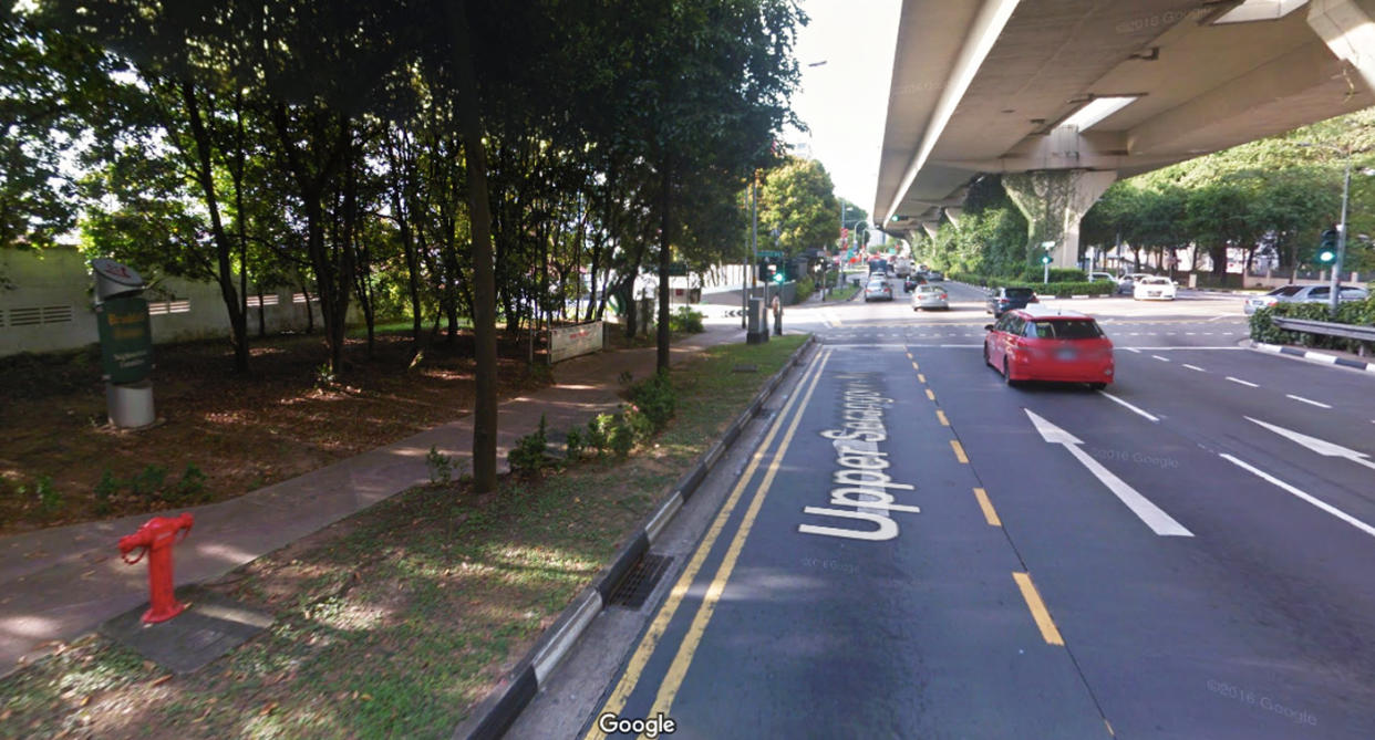 The junction of Upper Serangoon Road and Wolskel Road. Photo: Google Street View