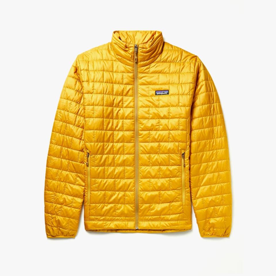 Patagonia Nano logo-appliquéd Ripstop jacket