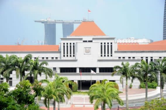 Singapore’s parliament building.